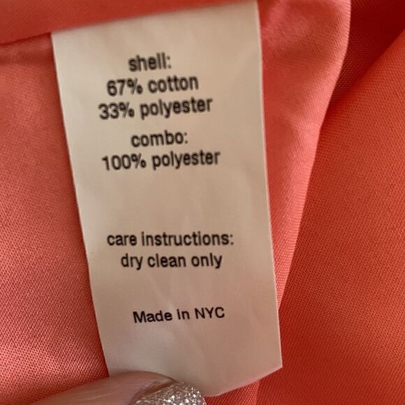 Anthropologie Hutch Coral Strapless Maxi Dress| Size 4 - Picture 10 of 11